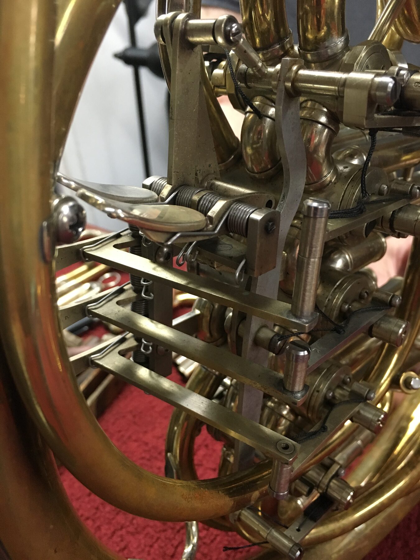 Holcombe triple lever detail