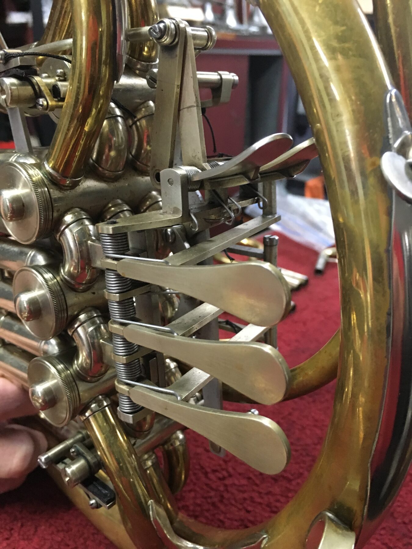 Holcombe triple levers detail