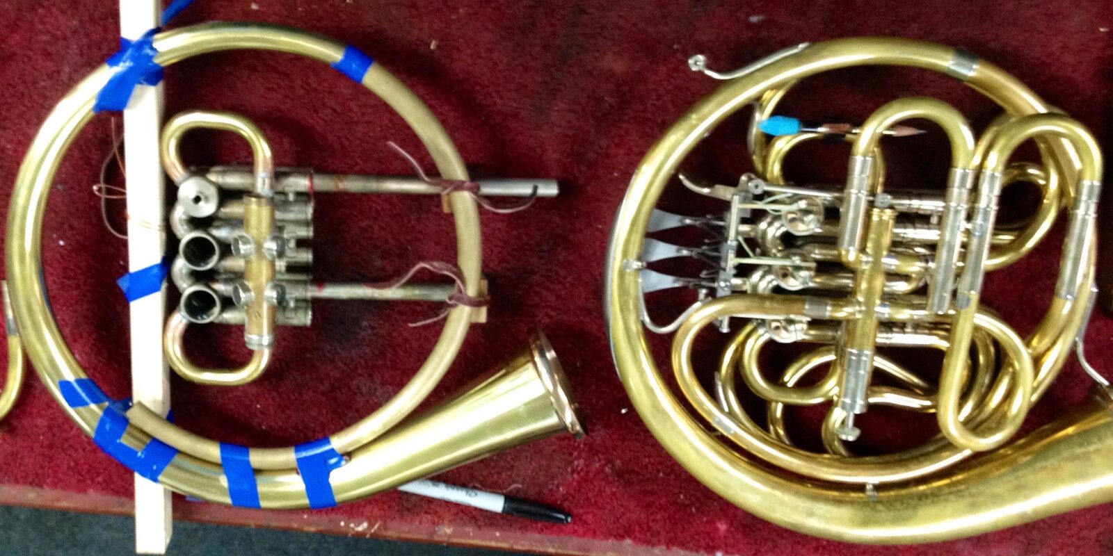 Doug’s piston horns